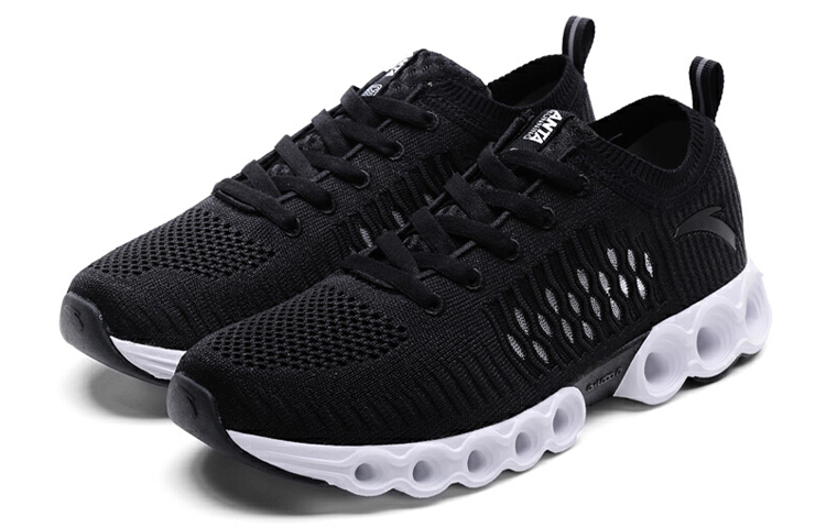 Lookbook Zapatillas Anta Energy Ring Comfort Running 'Negro Blanco' 11725588-7