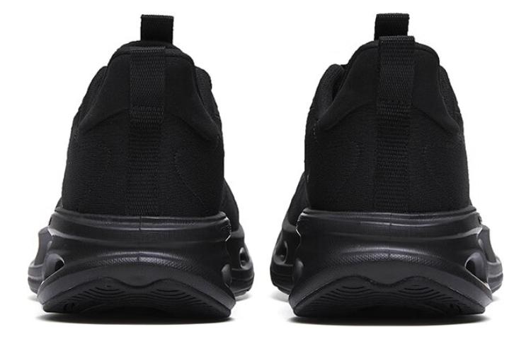 Lookbook 安踏能量環防滑耐磨回彈低幫跑步鞋 - 黑色