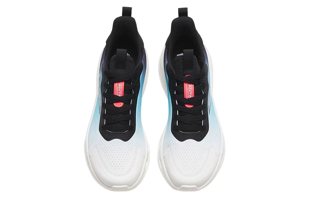 Order Anta安踏 能量環 減震回彈 低筒 慢跑鞋 白黑藍