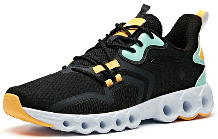 Lookbook Anta Energy Ring Running Shoes 'Black' 912015518-4