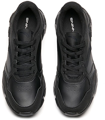 Anta Fashion Breathable Low-Top Running Shoes 'Pure Black' 112015570-4 Lookbook Anta Fashion Breathable Low-Top Running Shoes 'Pure Black' 112015570-4