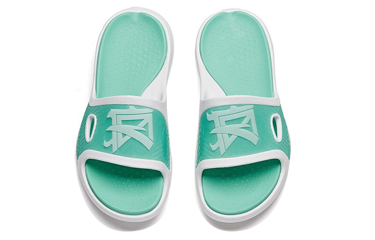 Anta Casual Slippers 'White Green' 圖 3