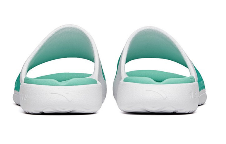 Anta Casual Slippers 'White Green' 圖 4