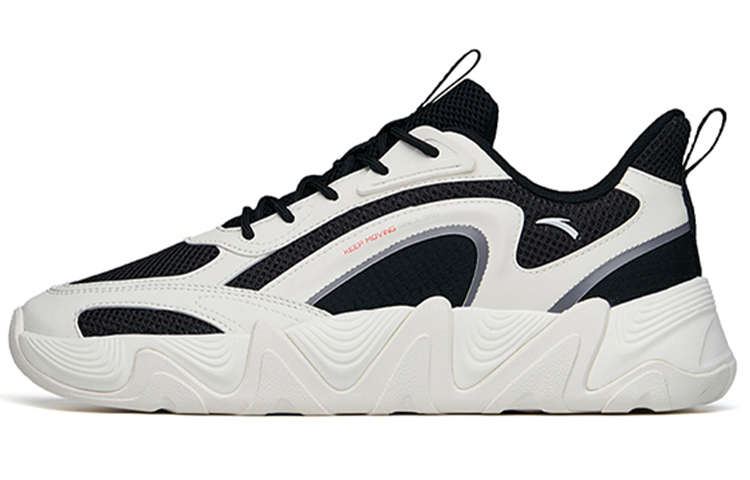 Anta Fashion Series Sneakers 'Black White' 112228051-2