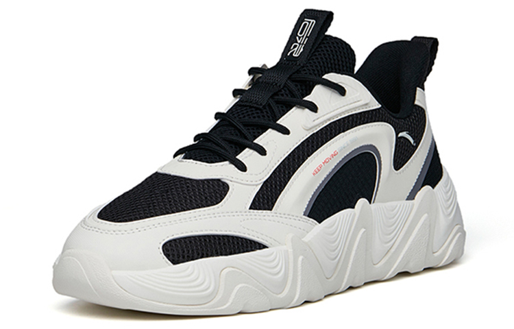 Lookbook Anta Fashion Series Sneakers 'Black White' 112228051-2