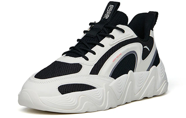Anta Fashion Series Sneakers 'Black White' 112228051-2 Lookbook Anta Fashion Series Sneakers 'Black White' 112228051-2