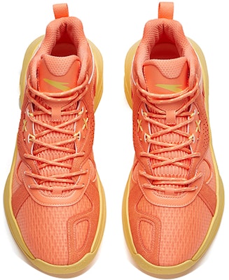 Anta Shock The Game 2 High Top Shoes 'Orange Yellow' 112211620S-8 Lookbook Anta Shock The Game 2 High Top Shoes 'Orange Yellow' 112211620S-8