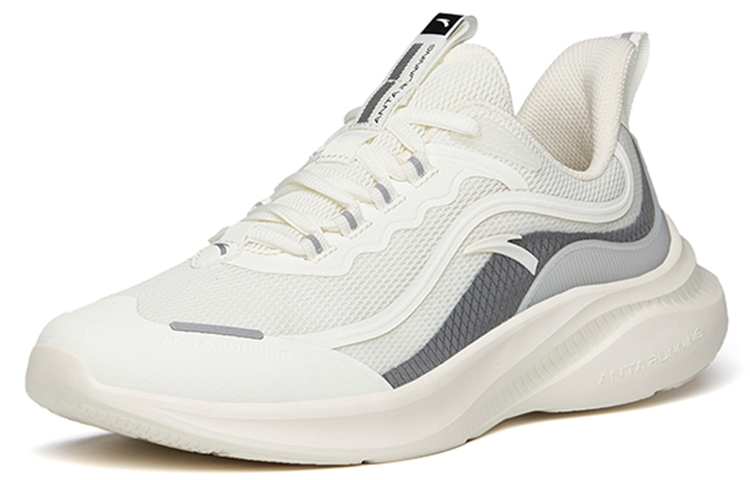 Lookbook 安踏飞鸿低帮“白灰” 912135541-1