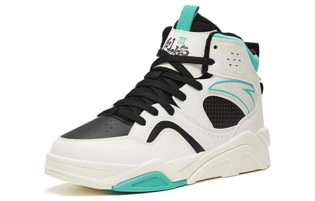 Order アンタ フレイム3.0 ハイ 白黒緑 112248088-11