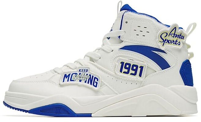 Anta Cement Bubble Lifestyle Shoes 'White Blue' 112248088-5 Buy Anta Cement Bubble Lifestyle Shoes 'White Blue' 112248088-5