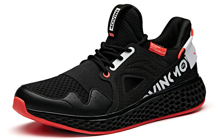 Lookbook Anta Flash Energy Scarpe Running Basse ''Wormhole Tech Nero Rosso'' 91935519-2
