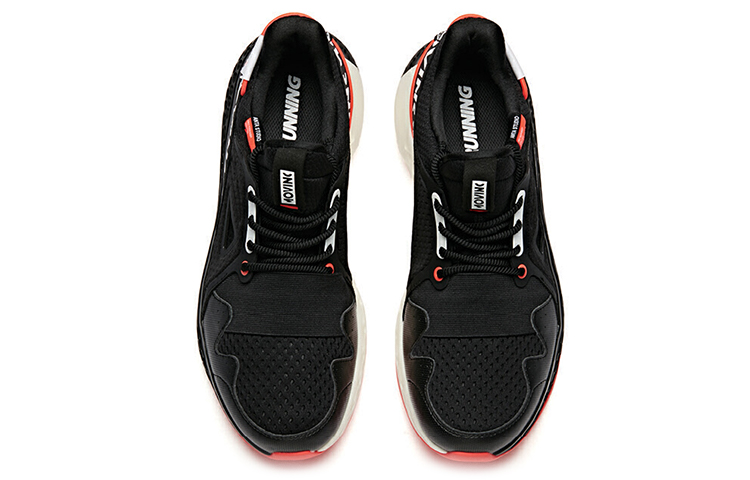 Shop Anta Flash Energy Scarpe Running Basse ''Wormhole Tech Nero Rosso'' 91935519-2