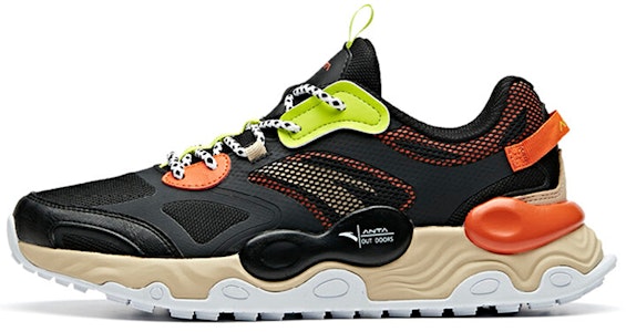 Anta安踏 極速越野 低筒 跑步鞋 男款 黑橙綠 Buy Anta安踏 極速越野 低筒 跑步鞋 男款 黑橙綠