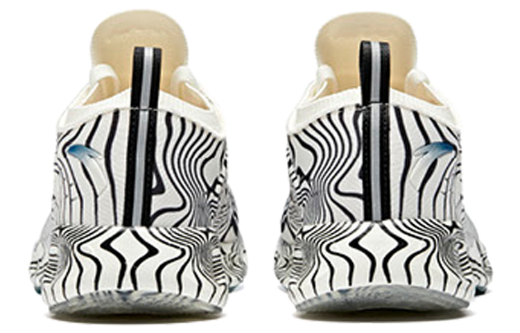 Lookbook Anta安踏 FlashFoam 緩震 運動 防滑 低筒 跑步鞋 男款 黑白