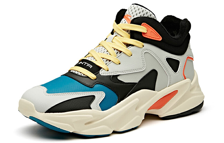Order Scarpe da Corsa Anta Foderate in Pile ''Grigio Nero Bianco'' 11948985-3