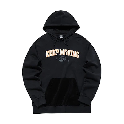 Anta Fleece Hoodie Sweatshirt - Black 152148727-4