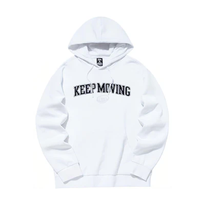 Anta Fleece Pullover Knit Sweater Snowflake White - Lifestyle Series 152148727-1