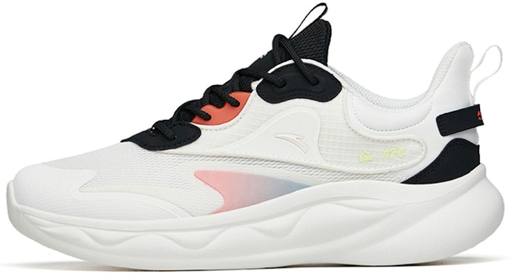 Anta安踏 柔柔彈2 軟底緩震 低筒 跑步鞋 男款 白黑 Buy Anta安踏 柔柔彈2 軟底緩震 低筒 跑步鞋 男款 白黑