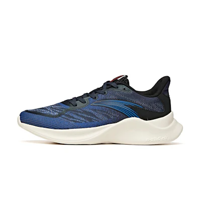 Anta Flyknit Running Shoe 'Black Blue Purple'