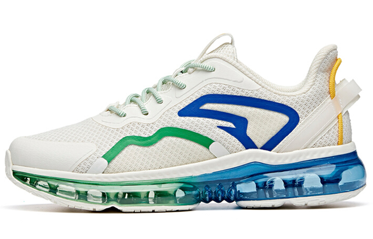 Anta Full Palm Cushion Low 'White Green Blue' 912025502-8