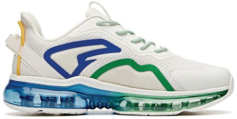 Anta Full Palm Cushion Low 'White Green Blue' 912025502-8 Order Anta Full Palm Cushion Low 'White Green Blue' 912025502-8