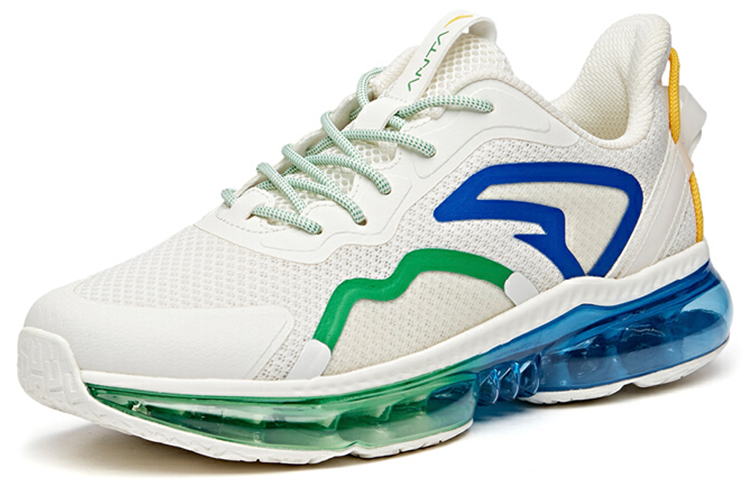 Lookbook Anta Full Palm Cushion Low ''Wit Groen Blauw'' 912025502-8