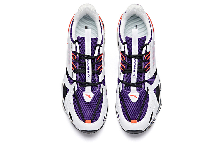 Shop Anta Semelle Rembourrée Basse ''Blanc Violet'' 912025504-2