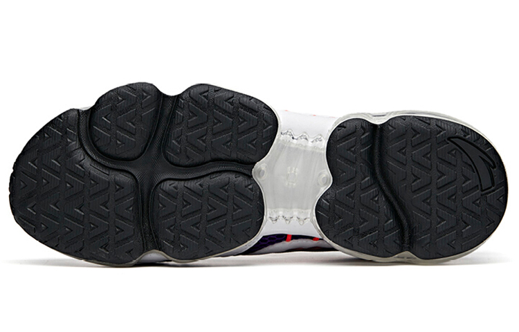 Details for Anta Semelle Rembourrée Basse ''Blanc Violet'' 912025504-2