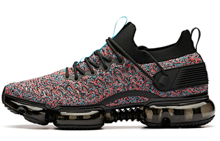 Buy 安踏全掌缓震跑鞋「黑蓝」 91925501-5