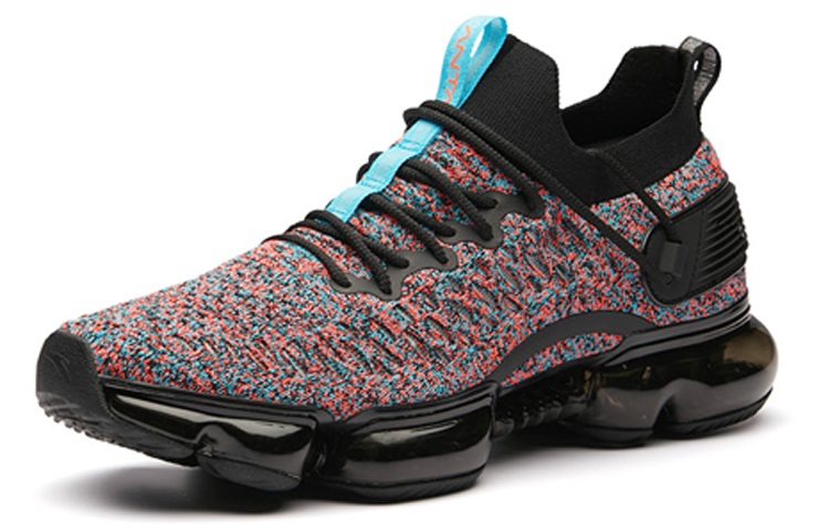 Lookbook 安踏全掌缓震跑鞋「黑蓝」 91925501-5