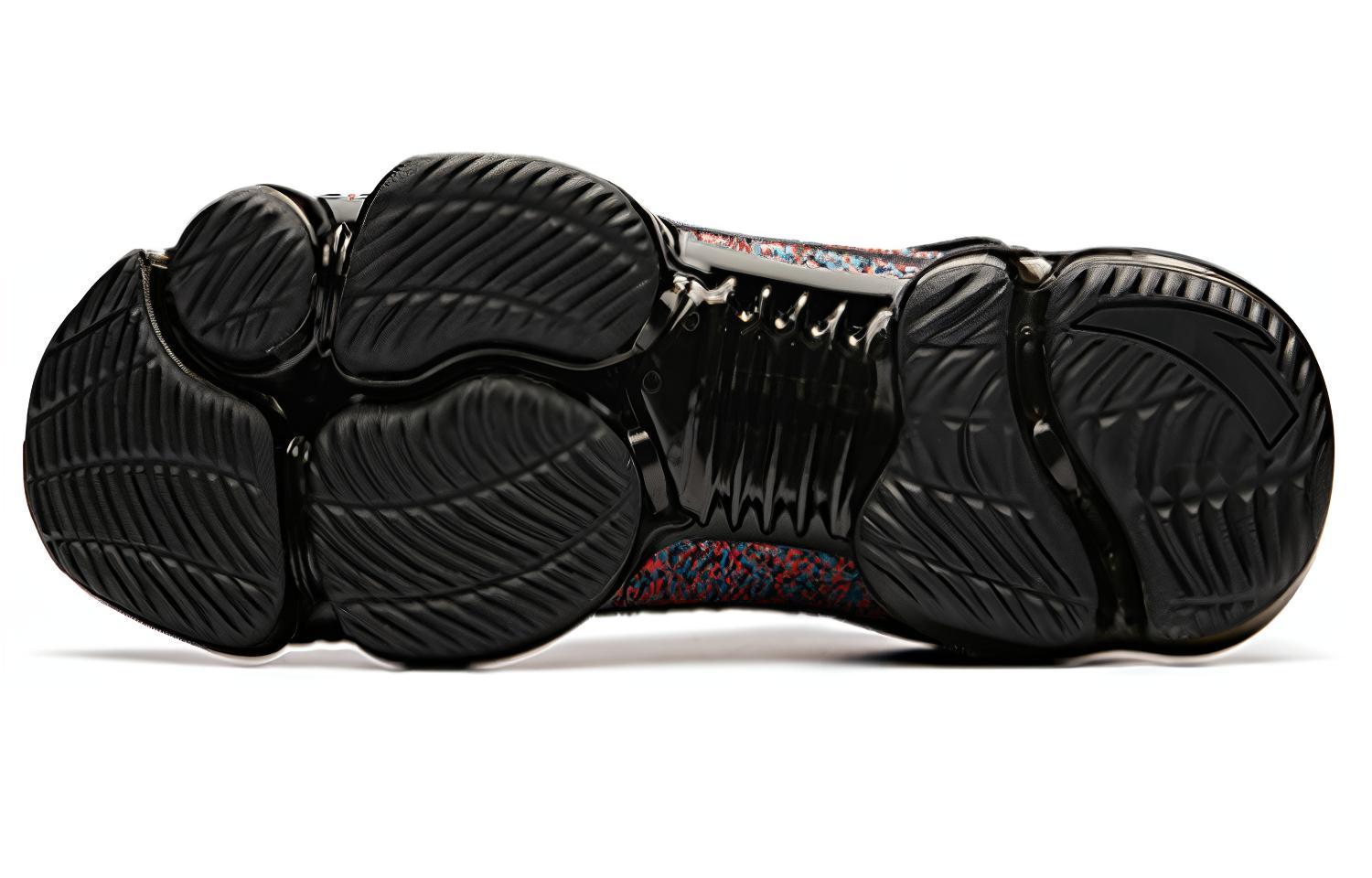 Details for 安踏全掌缓震跑鞋「黑蓝」 91925501-5