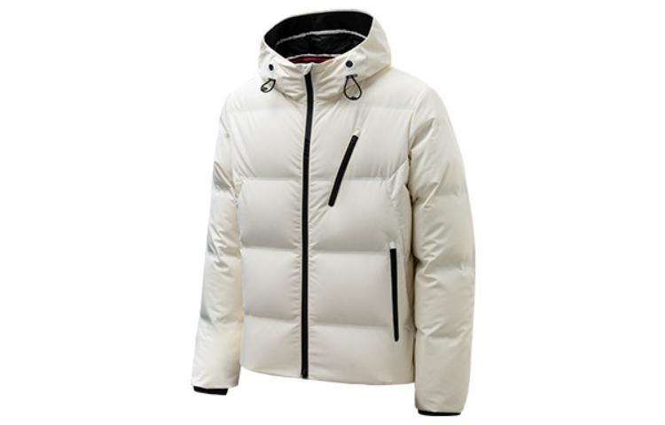 Order Anta FW22  White Logo Printed Zipper Down Jacket 152240908-1