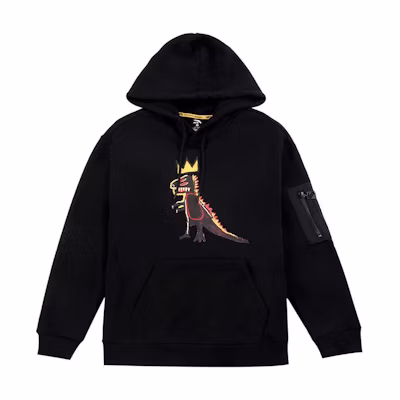 Anta FW22 Black Printed Cotton Sweatshirt Casual Wear 152148734-3