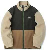 Anta FW22 Fleece Jacket Green Unisex Casual Stand Collar 952248718-2 Anta FW22 Fleece Jacket Green Unisex Casual Stand Collar 952248718-2