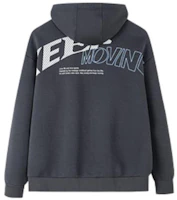 Anta FW22 Logo Print Half-Zip Pullover Sweatshirt Unisex Grey 152238701-1 Anta FW22 Logo Print Half-Zip Pullover Sweatshirt Unisex Grey 152238701-1