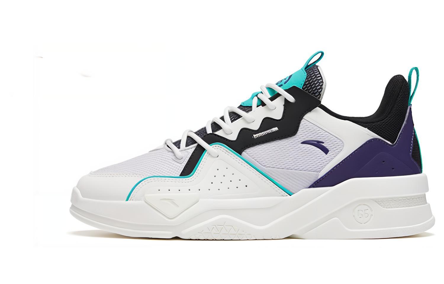 Anta G6 Low 'White Black Purple' 112318084-3