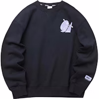 Anta Geometric Pattern Graphic Unisex Pullover Sweatshirt Black 172218701R-2 Anta Geometric Pattern Graphic Unisex Pullover Sweatshirt Black 172218701R-2