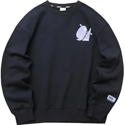 安踏幾何圖案男女款黑色圓領衛衣 172218701R-2 Buy 安踏幾何圖案男女款黑色圓領衛衣 172218701R-2