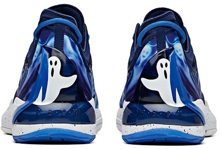 Anta安踏 海沃德GH1 Low 萬聖節 減震防滑耐磨 低筒 實戰籃球鞋 藍白 Shop Anta安踏 海沃德GH1 Low 萬聖節 減震防滑耐磨 低筒 實戰籃球鞋 藍白