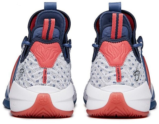 Anta x Gordon Hayward GH2 Low Basketball Shoes 'Captain America' 112131103-1 Shop Anta x Gordon Hayward GH2 Low Basketball Shoes 'Captain America' 112131103-1
