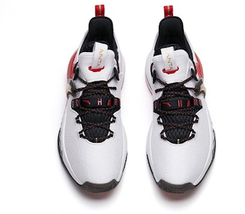 Anta安踏 GH2 "五星級" 防滑耐磨 低筒 籃球鞋 白紅 Lookbook Anta安踏 GH2 "五星級" 防滑耐磨 低筒 籃球鞋 白紅