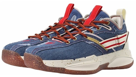 Anta安踏 GH3 海沃德3代 氮科技 減震耐磨實戰籃球鞋 藍色 牛仔 Lookbook Anta安踏 GH3 海沃德3代 氮科技 減震耐磨實戰籃球鞋 藍色 牛仔