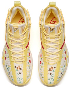 Anta安踏 GH3 海沃德 減震支撐 低幫 實戰籃球鞋 男款 白黃紅 Lookbook Anta安踏 GH3 海沃德 減震支撐 低幫 實戰籃球鞋 男款 白黃紅