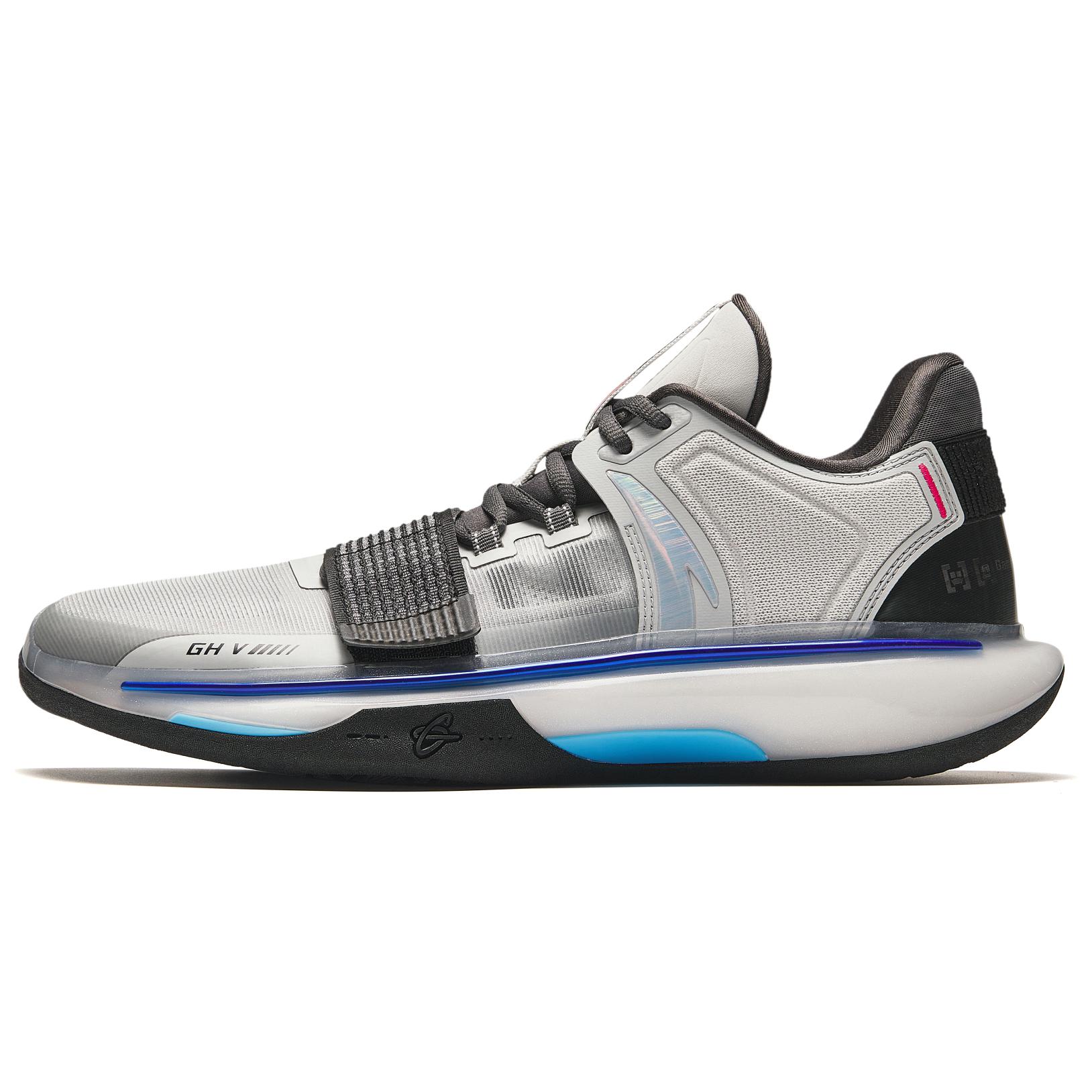 Anta GH5 Gordon Hayward 5 Epic AI Nitrogen Tech Low Basketball Shoes Chip Gray 112431116-5