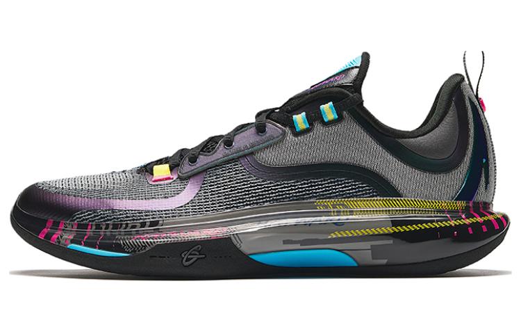 Anta GH5 Gordon Hayward 5 Low Basketball Shoes Black Blue - Lightweight & Cushioned 912421115-2