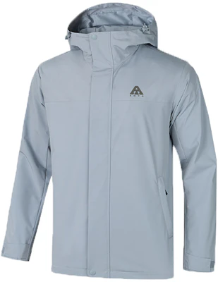 安踏灰色防水透氣輕便休閒外套 152446615-1 Order 安踏灰色防水透氣輕便休閒外套 152446615-1