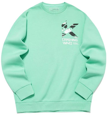 安踏綠色字母印花圓領套頭衫 152141710-2 Buy 安踏綠色字母印花圓領套頭衫 152141710-2