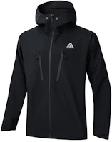 Order Anta Hard Shell Waterproof Outdoor Jacket - Earth Shell 2 0 Black Hoodie 952437607-5