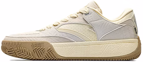 Anta Hela Low-Top Sneakers Men Beige/Off-White/Gray Lightweight Breathable Casual 112541801-1 Anta Hela Low-Top Sneakers Men Beige/Off-White/Gray Lightweight Breathable Casual 112541801-1