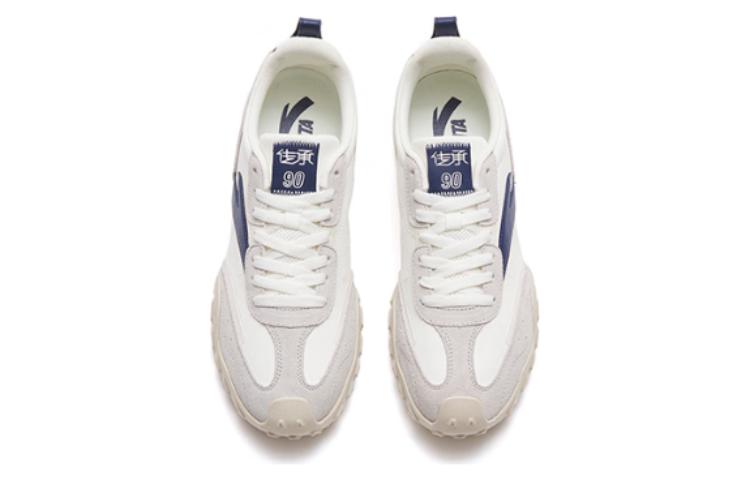 Order Anta安踏 傳承90s 減震防滑耐磨 低幫 休閒運動鞋 白灰藍